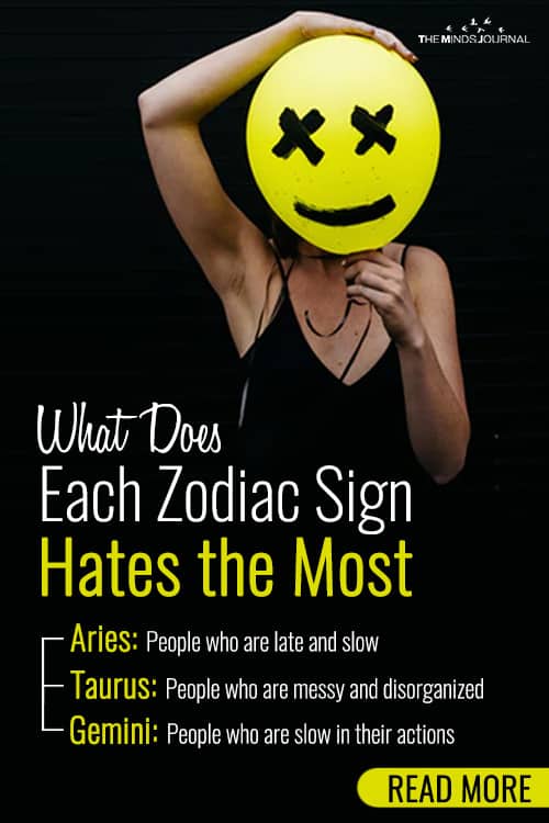 What Does Each Zodiac Sign Hates the Most