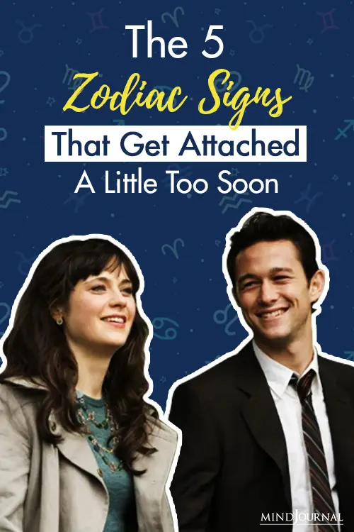 Five zodiac signs that get attached easily