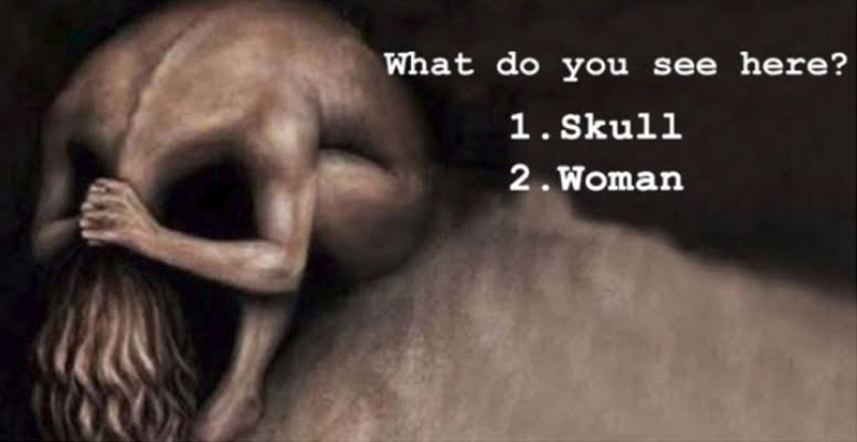 Skull or Woman Reveals Your Current Situation