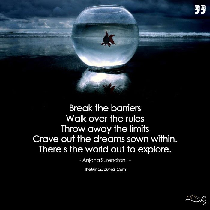 Look Beyond Your Limitations, Life Happens Over The Horizons