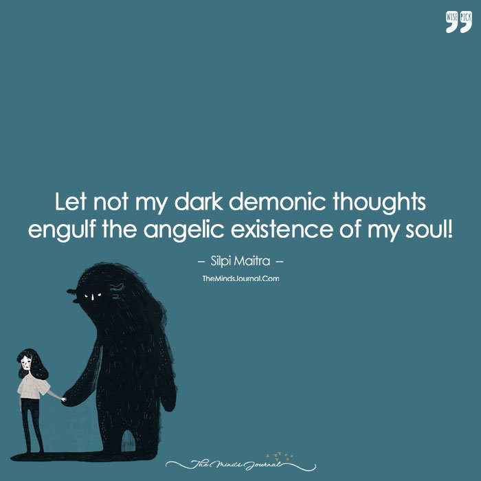 Bring Your Darkness Into The Light, Find A Way Out And Set It Free !