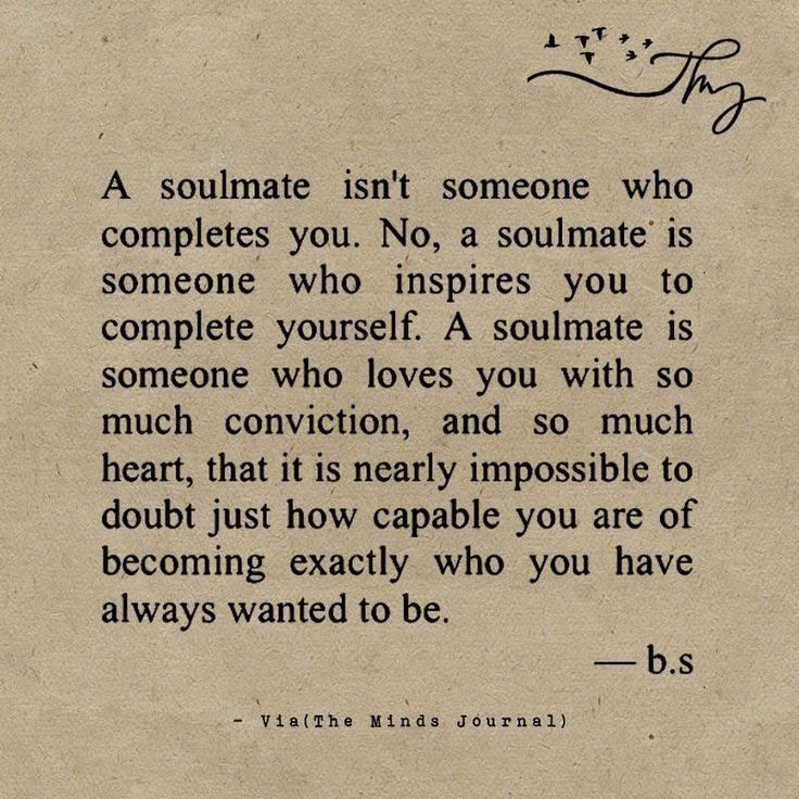 Meeting Your Soulmate