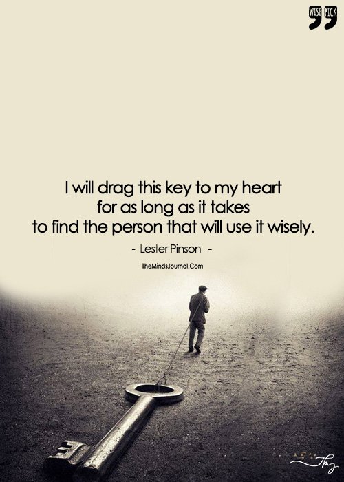 Don't Let The Key To Your Future Be The Weight Of Your Past