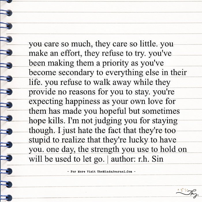 You Care So Much