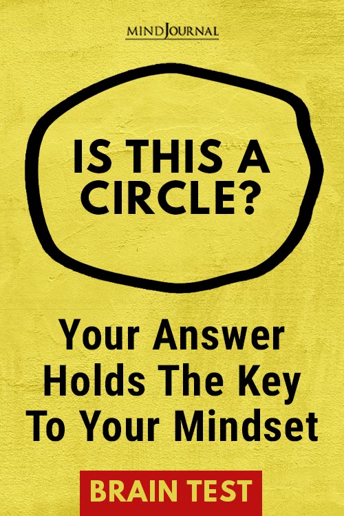Circle Answer Holds Key To Mindset Pin