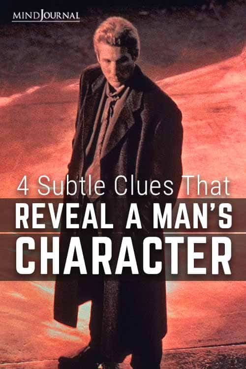Clues Reveal Man Character Pin