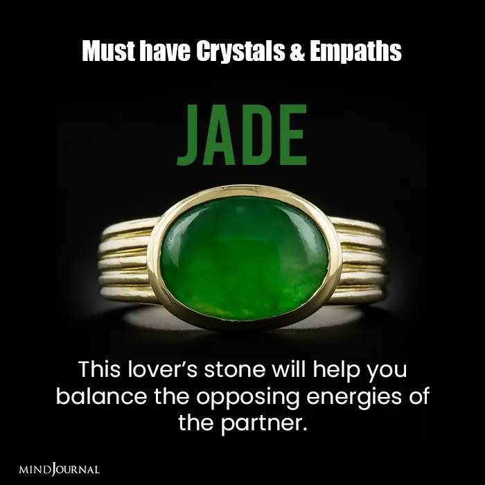 Crystals Stones for Empaths jade