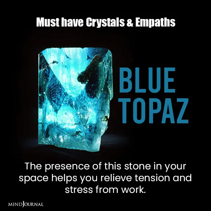 Crystals Stones for Empaths topaz