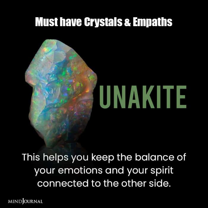 Crystals Stones for Empaths unakite