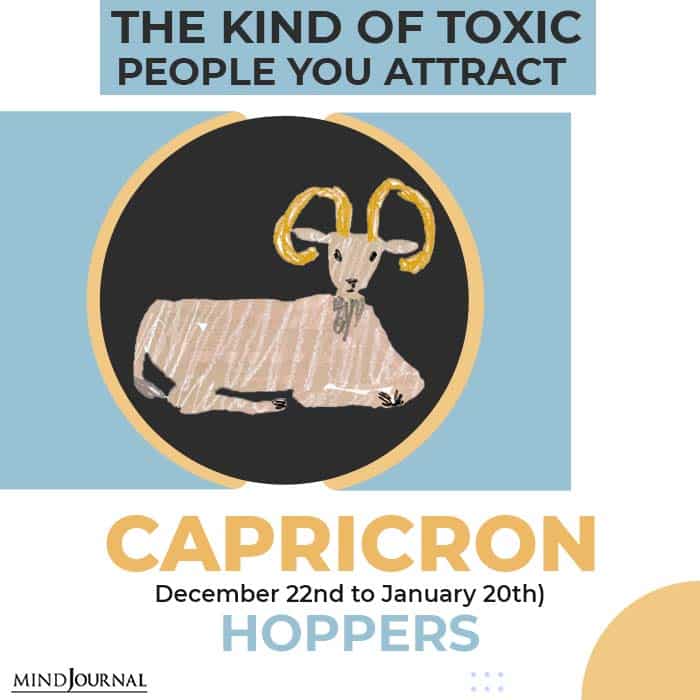 Toxic People Attract capricon