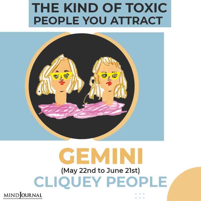 Toxic People Attract gemini