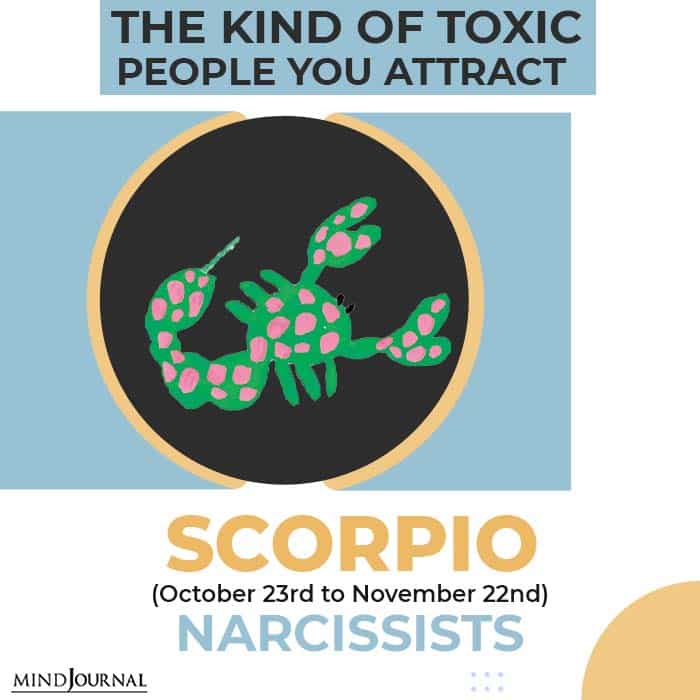 Toxic People Attract scorpio