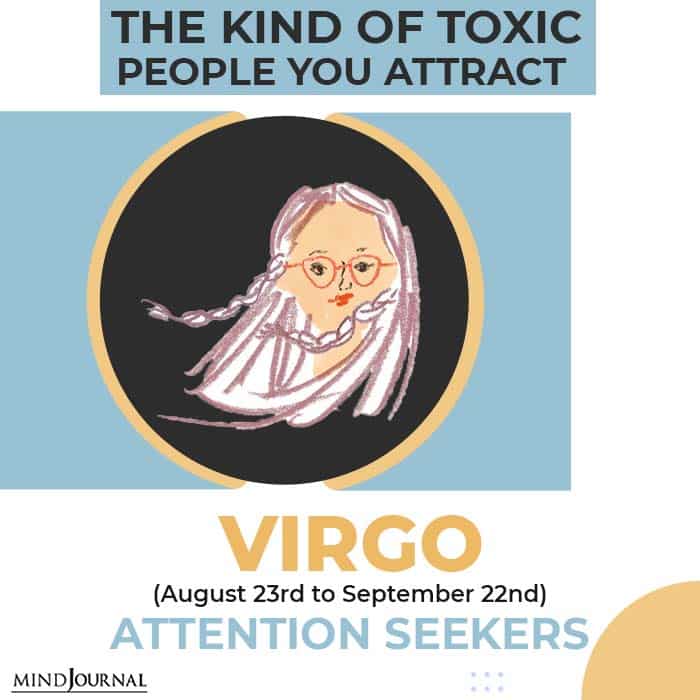 Toxic People Attract virgo