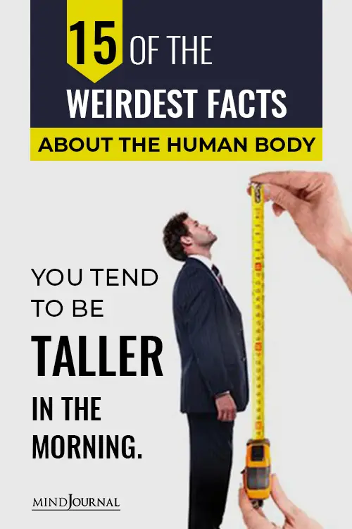 15 Of The Weirdest Facts About The Human Body