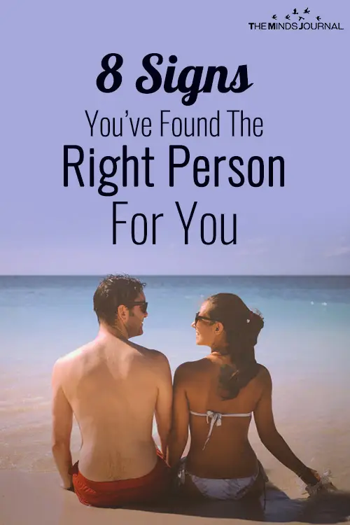 8 Big Signs You Have Found The Right Woman pin