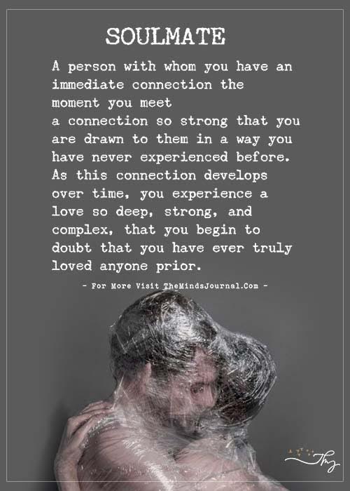What are signs of a soulmate?
