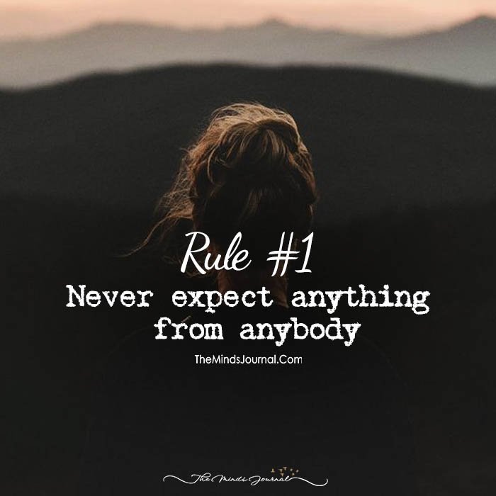 The Most Important Rule Of Life