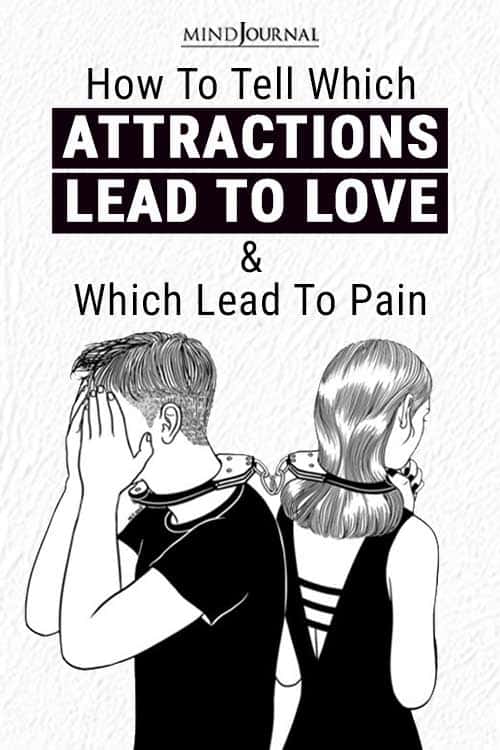 Attractions Lead to Love Pain Pin