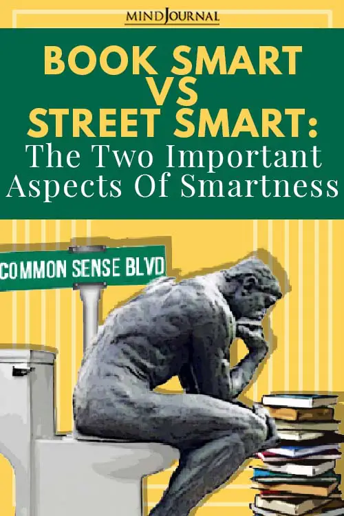 Book Smart Vs Street Smart Pin