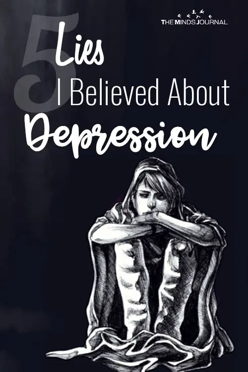 Lies I Believed About Depression Pin