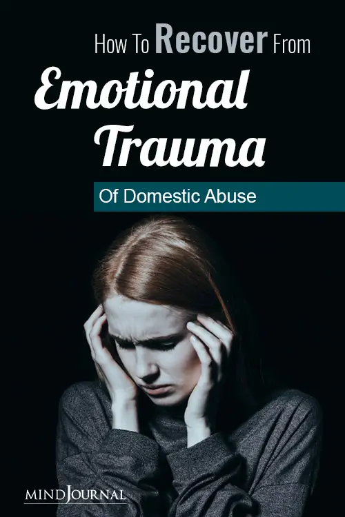 Recover Emotional Trauma of Domestic Abuse pin