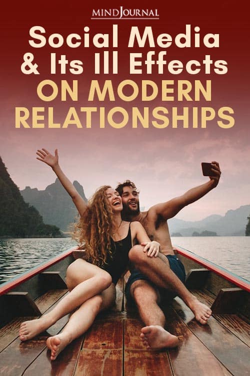 Social Media Effects Modern Relationships Pin