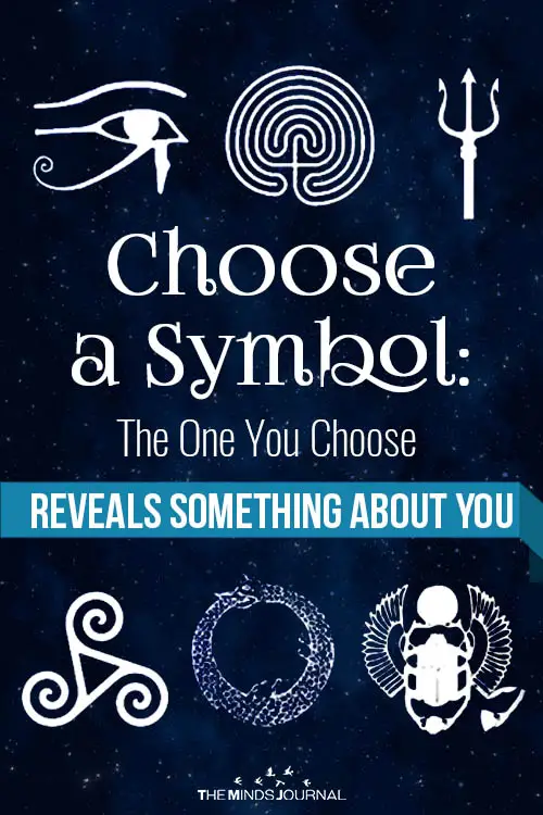 The One You Choose Reveals Something About You pin