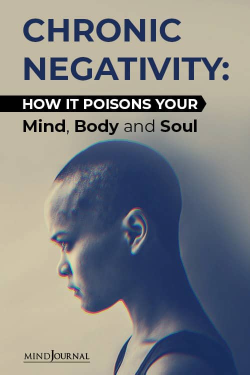 Chronic Negativity Mind Body Soul pin