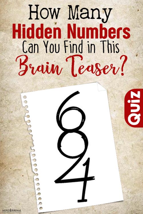 Hidden Numbers You Find This Logic Puzzle pin