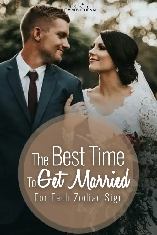 The Best Time To Get Married For Each Zodiac Sign