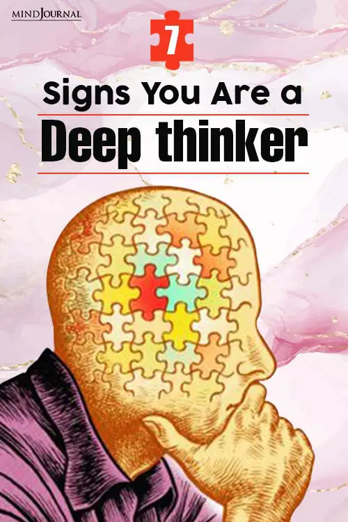Traits Deep Thinker pin