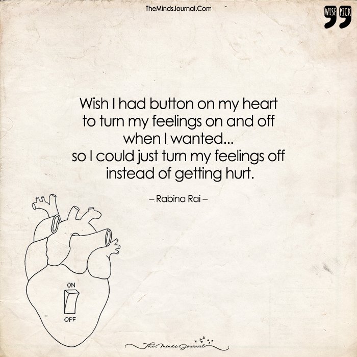 On And Off, On And Off; My Heart Tries To Hold And Let Go.