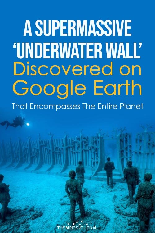 A Supermassive Underwater Wall Discovered on Google Earth