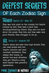 Deepest Secrets Of Zodiacs: 12 Signs Don't Want You To Know