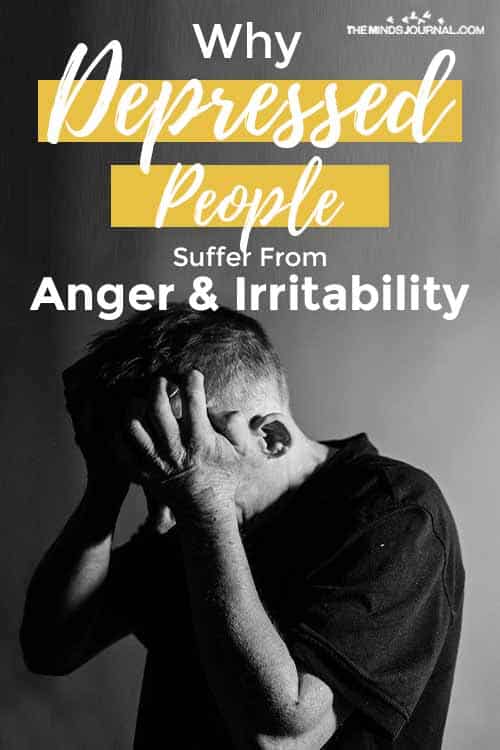 Depressed People Suffer From Anger Irritability Pin