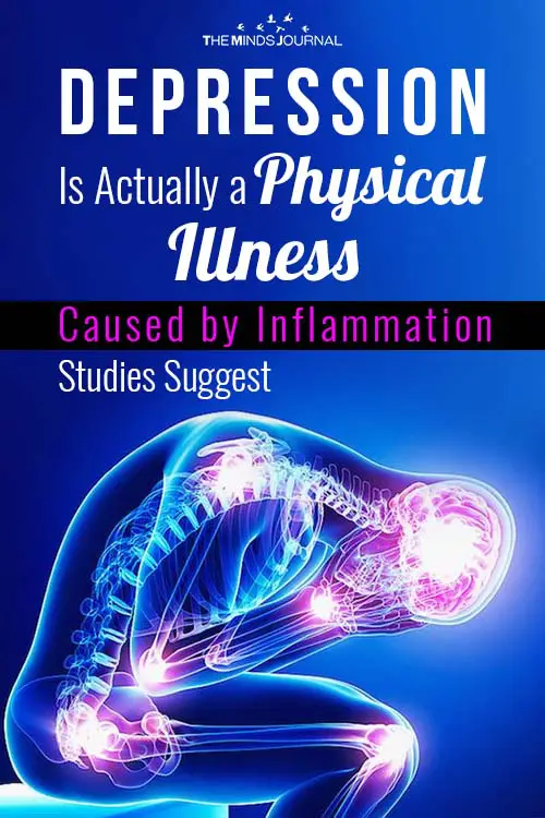 Depression Physical Illness Caused by Inflammation pin