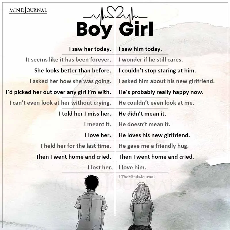 Feelings Of A Boy And A Girl