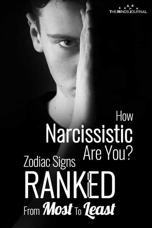 How Narcissistic Are You? Zodiac Signs RANKED From Most To Least pin