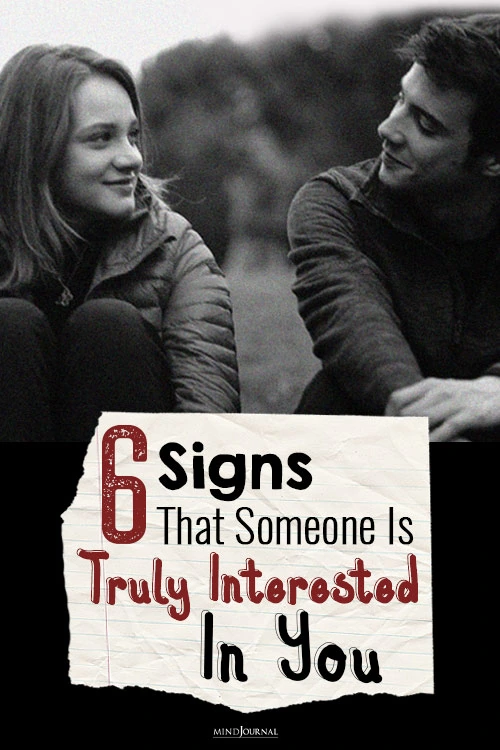 Signs Someone Is Interested In You pin
