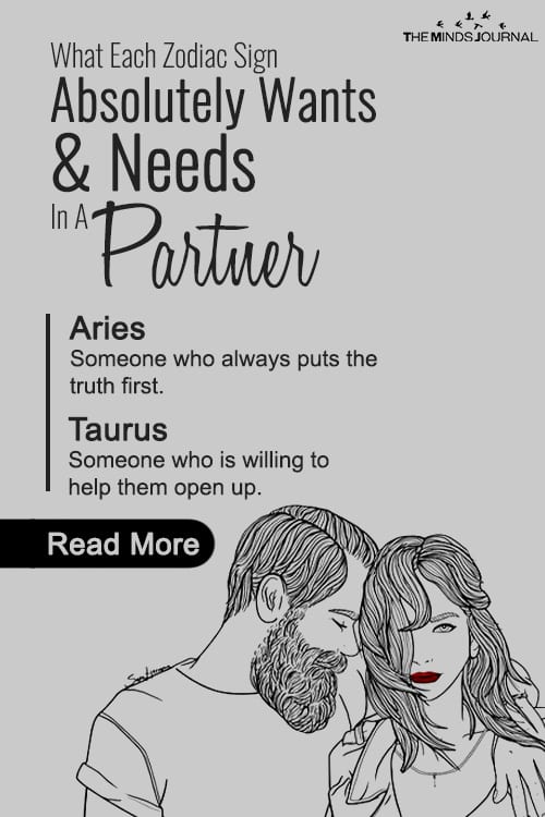 What Each Zodiac Sign Absolutely Wants & Needs In A Partner
