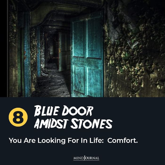 Which Entrance Scares You Most blue door