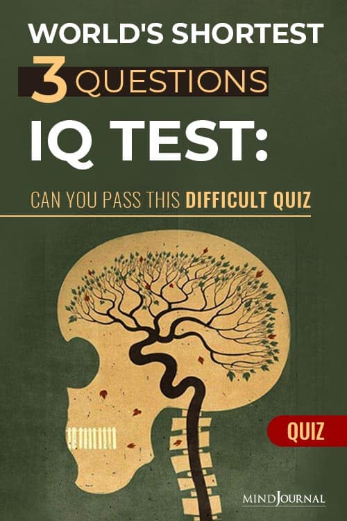 Worlds Shortest Questions IQ Test pin