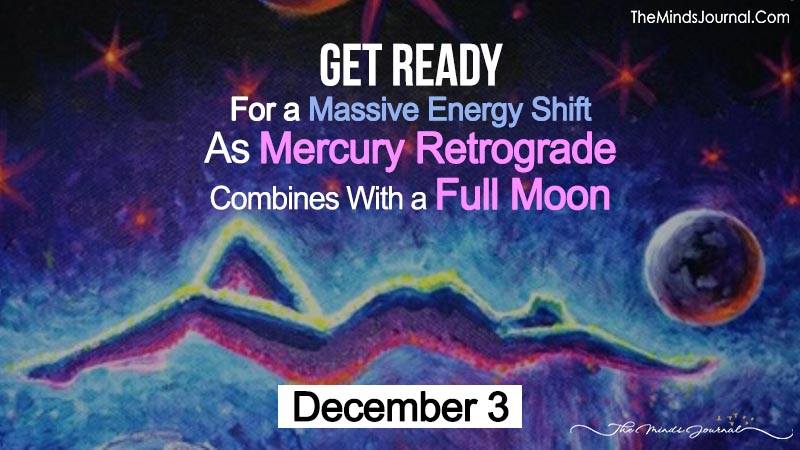 Get Ready For a Massive Energy Shift As Mercury Retrograde Combines With a Full Moon on December 3