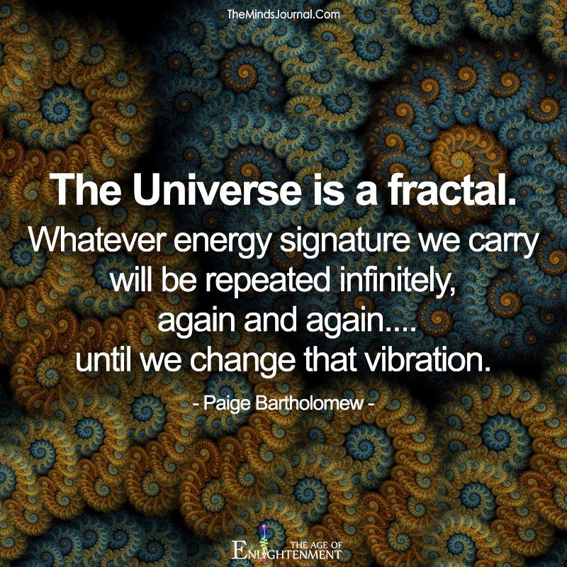 The Universe is a fractal