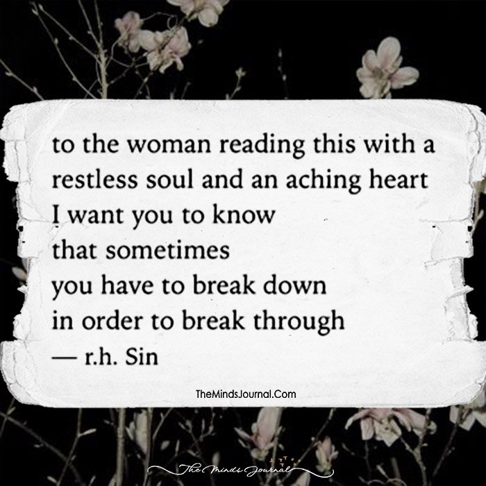 To The Woman Reading This With A Restless Soul