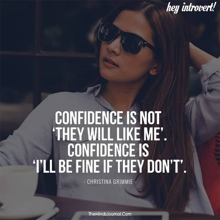 Confidence is not