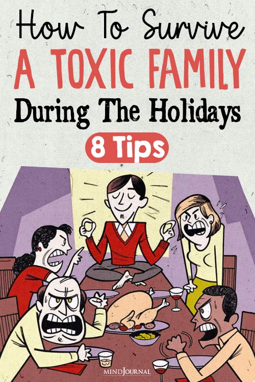 How Survive Toxic Family During Holidays pin