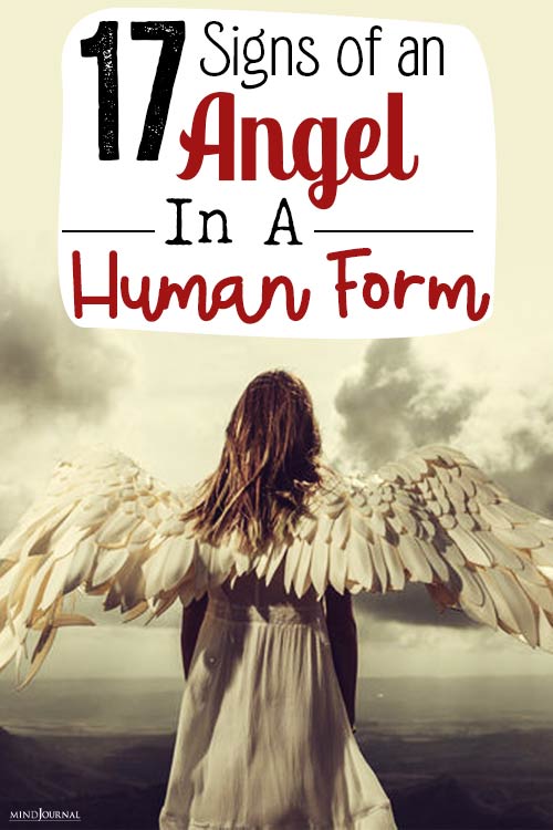 17 Signs of an angel in a human form pin image.