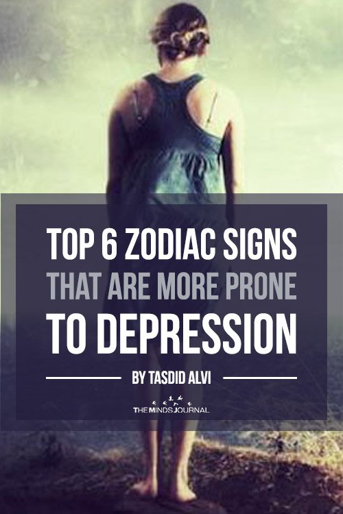 Top 6 Zodiac Signs That Are More Prone To Depression