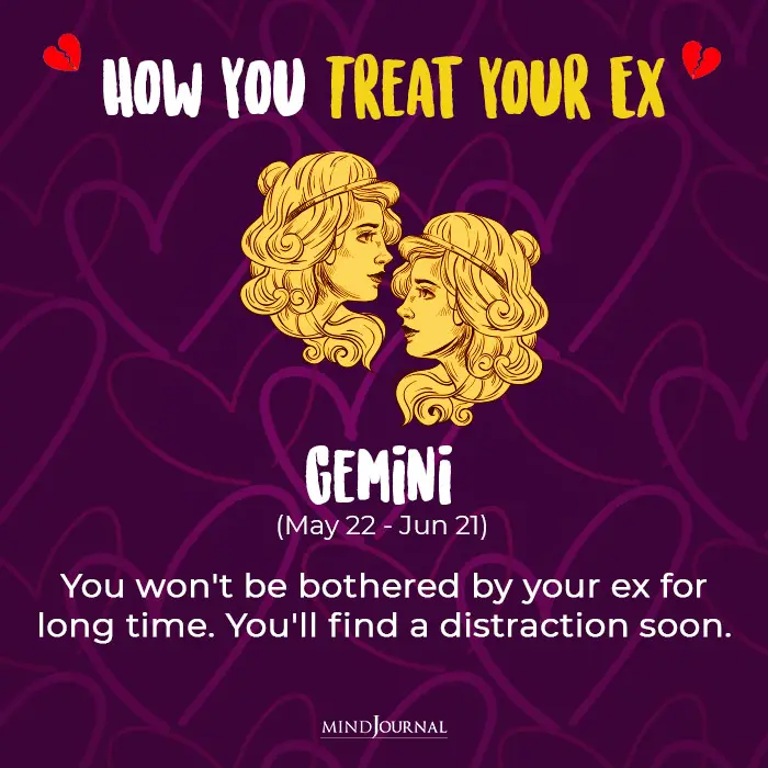 Treat Your Ex gemini